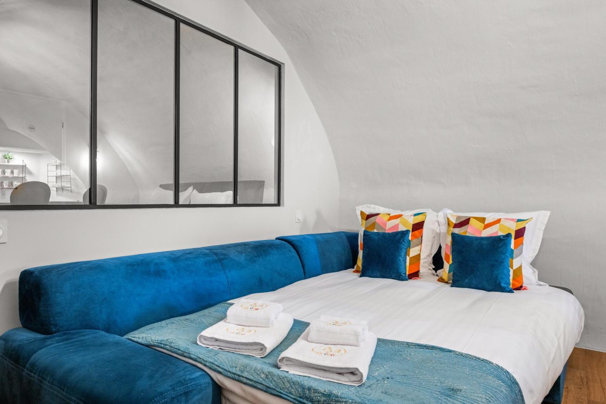 Le Coq Grimaldi - Wifi - Air Conditioning - Quiet ロクブリュヌ＝カップ＝マルタン エクステリア 写真